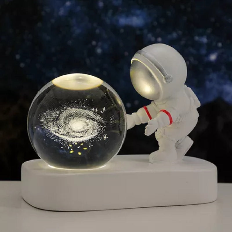 Lámpara Nocturna Estrellada de Astronauta
