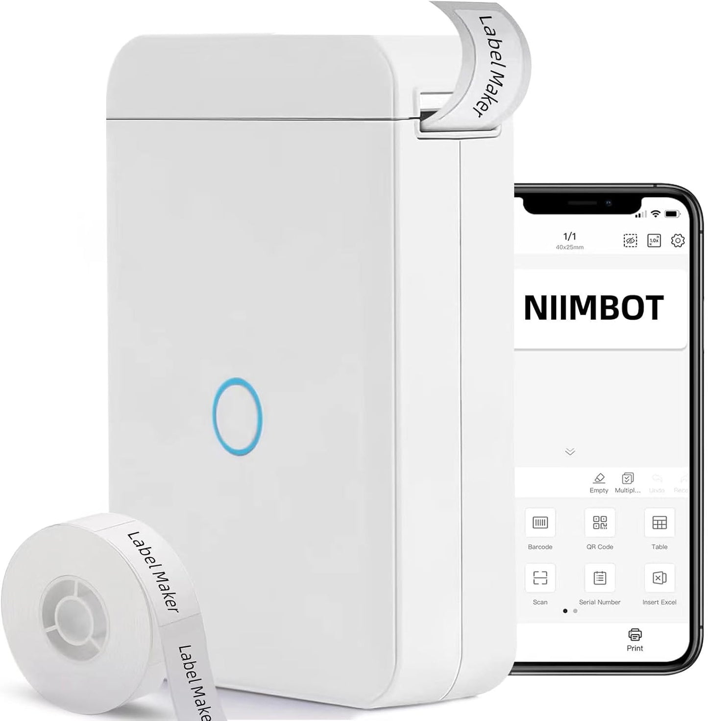 Mini Impresora Label Printer D110 Recargable