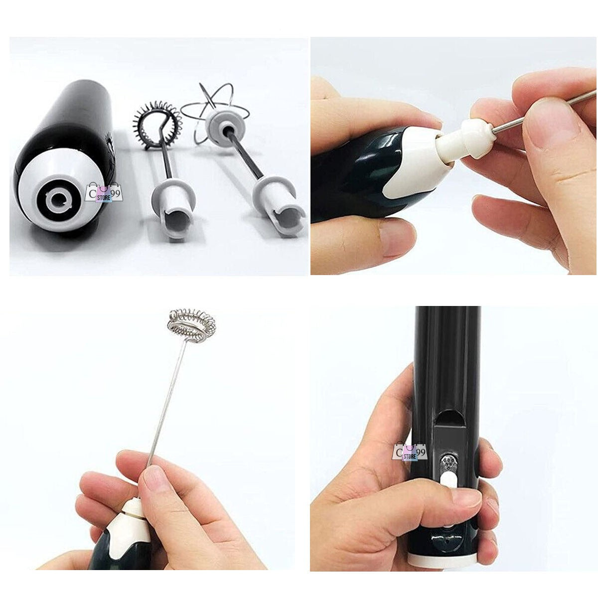 Batidor Recargable  2 en 1 Mezclador
