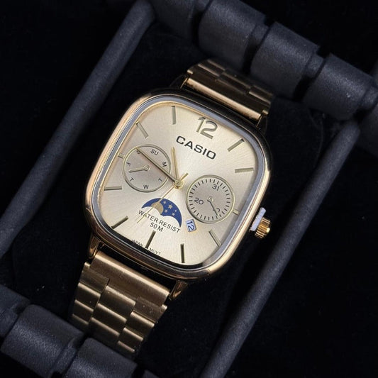 Casio MTP Dorado Tablero Dorado