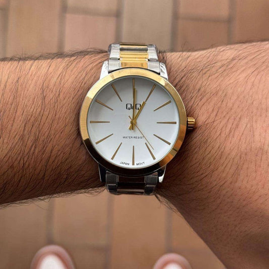Q&Q  Hombre New Bicolr Tablero Blanco